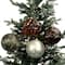 Assorted 4.7" Gold & Black Textured Shatterproof Ball Ornaments, 4pc. by Ashland®